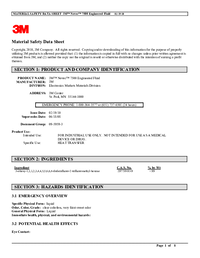 Thumbnail of document Data Sheet - 5010 - 5023 Bath Fluids